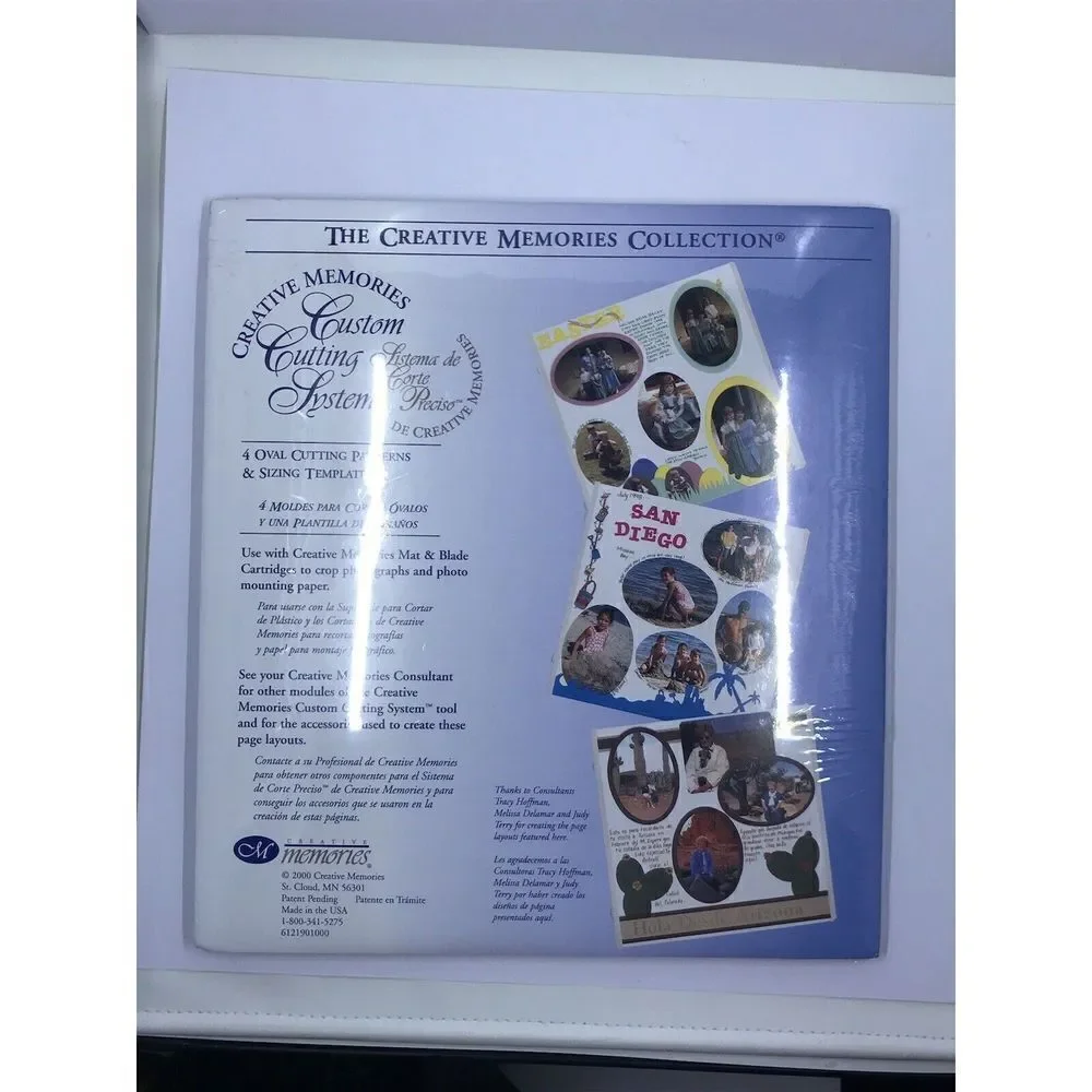 creative memories oval cutting patterns new